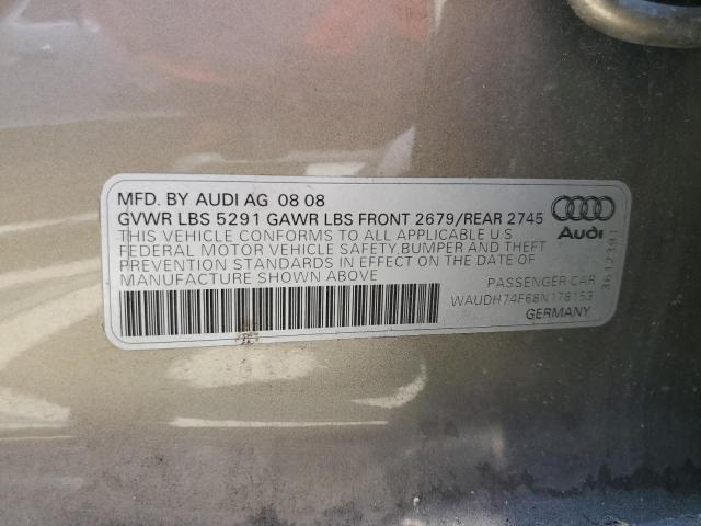 Photo 11 VIN: WAUDH74F68N178153 - AUDI A6 3.2 QUA 