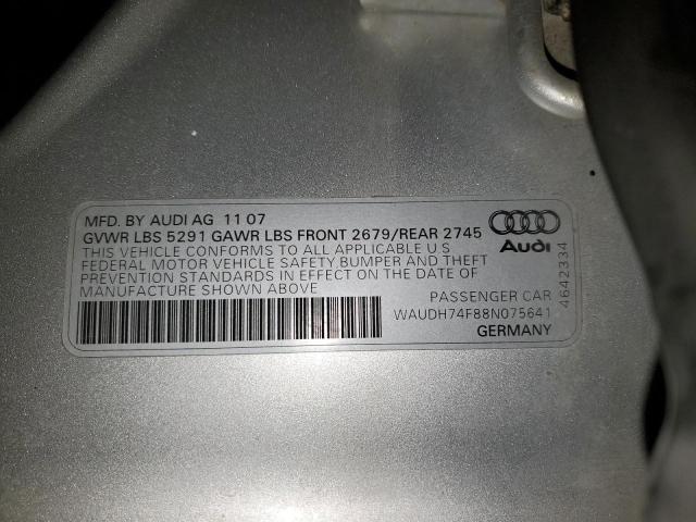 Photo 11 VIN: WAUDH74F88N075641 - AUDI A6 