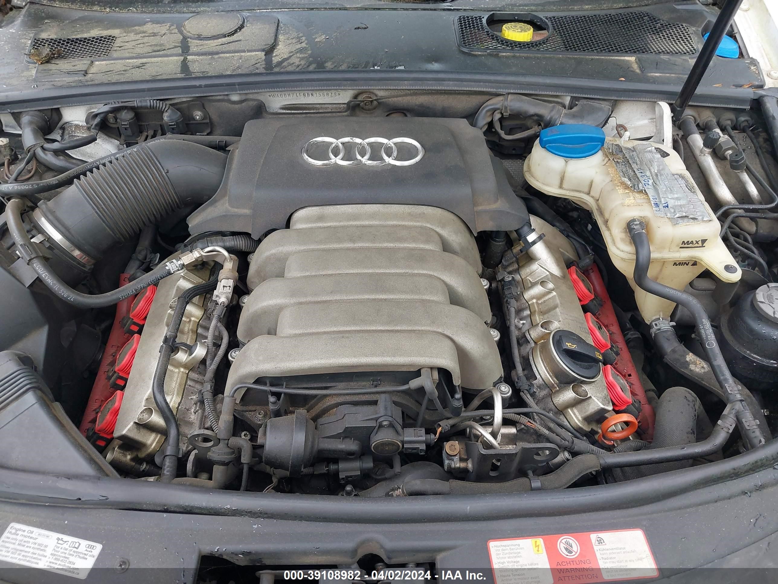 Photo 9 VIN: WAUDH74F88N156879 - AUDI A6 