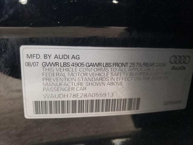 Photo 11 VIN: WAUDH78E28A055913 - AUDI A4 