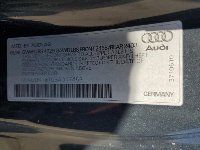 Photo 11 VIN: WAUDK78T09A017453 - AUDI A5 