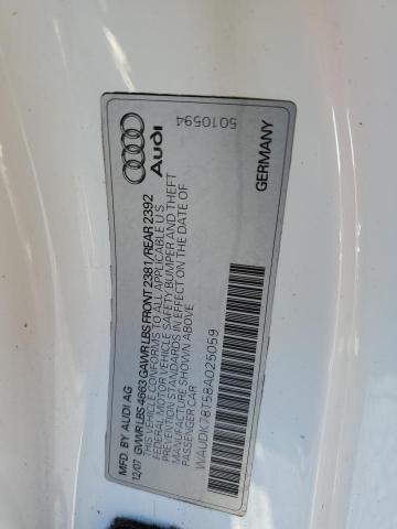 Photo 11 VIN: WAUDK78T58A025059 - AUDI A5 