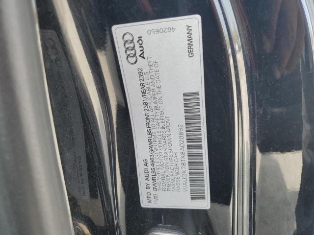 Photo 11 VIN: WAUDK78TX8A020892 - AUDI A5 