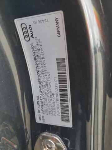 Photo 11 VIN: WAUDK78TX8A039071 - AUDI A5 