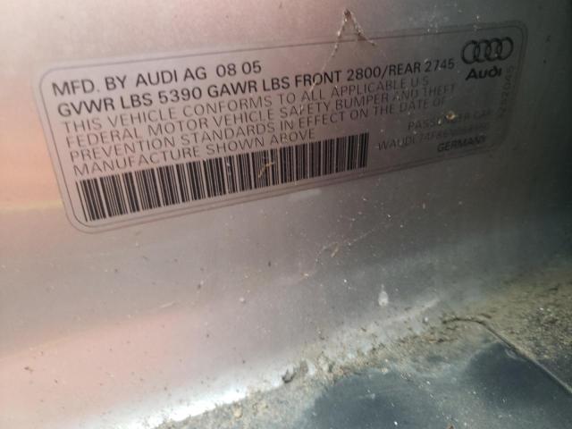 Photo 11 VIN: WAUDL74F86N058950 - AUDI A6 