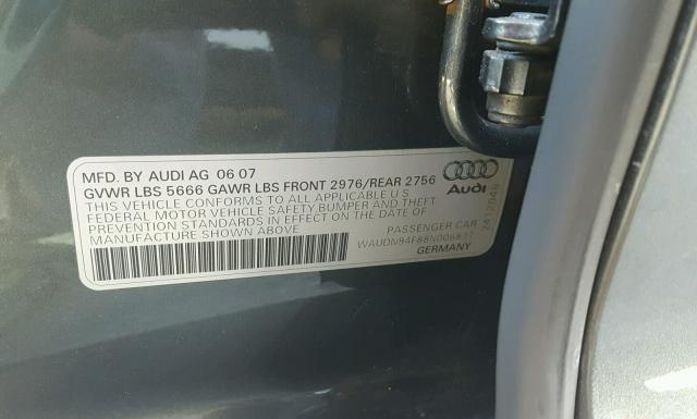 Photo 9 VIN: WAUDN94F88N006811 - AUDI S6 