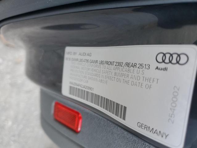 Photo 11 VIN: WAUDNAF42JA209901 - AUDI A4 PREMIUM 