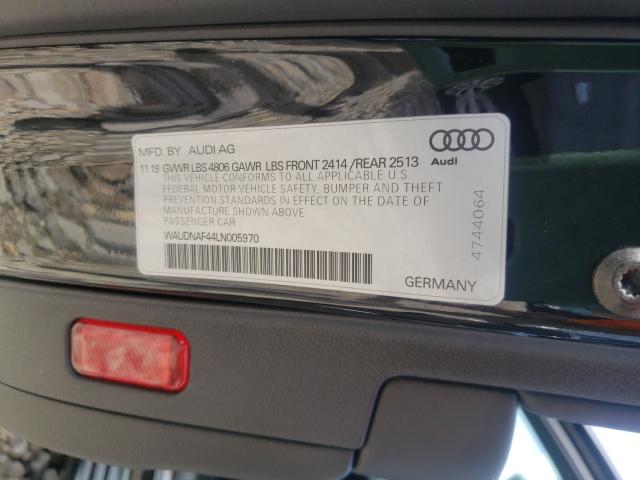 Photo 9 VIN: WAUDNAF44LN005970 - AUDI A4 