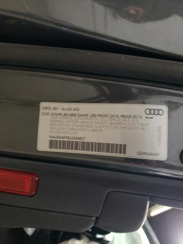 Photo 9 VIN: WAUDNAF49LA064827 - AUDI A4 