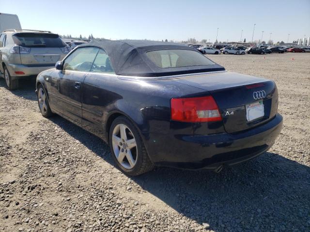 Photo 2 VIN: WAUDT48H44K013979 - AUDI A4 QUATTRO 