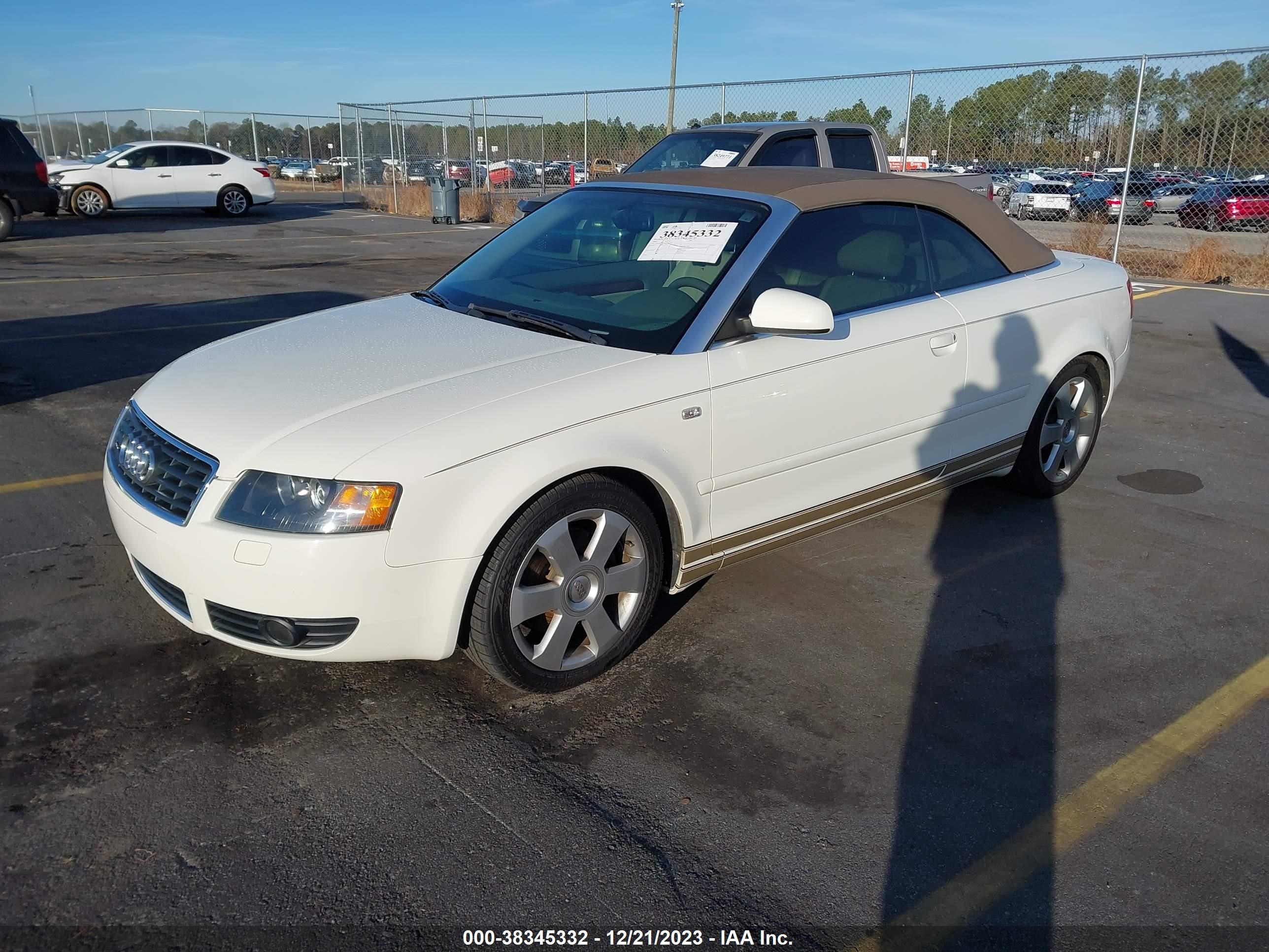 Photo 1 VIN: WAUDT48H46K003102 - AUDI A4 