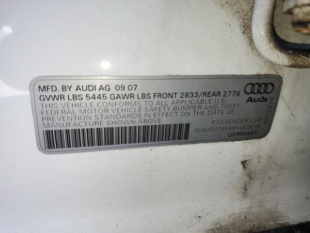 Photo 11 VIN: WAUDV74F68N055610 - AUDI A6 4.2 QUA 