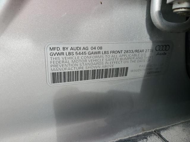 Photo 11 VIN: WAUDV74FX8N138439 - AUDI A6 