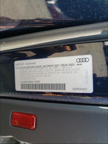 Photo 9 VIN: WAUE8AF29KN116992 - AUDI A6 