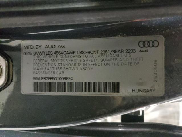 Photo 11 VIN: WAUE8GFF5G1009894 - AUDI A3 PREMIUM 