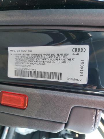 Photo 11 VIN: WAUEAAF40NN012062 - AUDI A4 