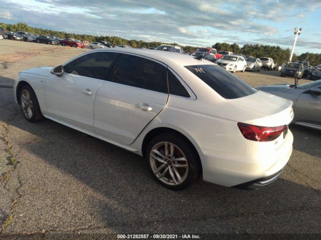 Photo 2 VIN: WAUEAAF41MA071384 - AUDI A4 SEDAN 