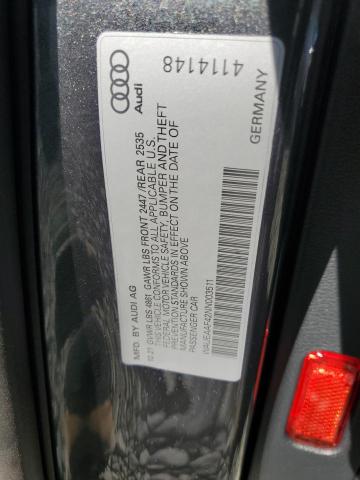 Photo 11 VIN: WAUEAAF42NN003511 - AUDI A4 