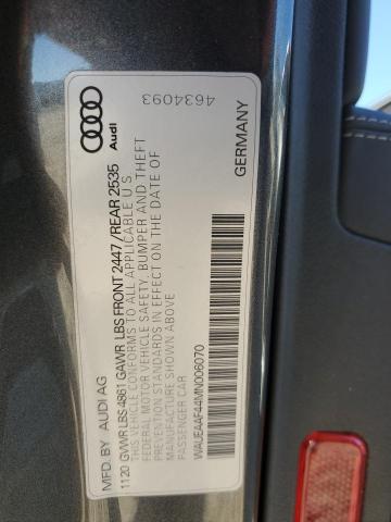 Photo 11 VIN: WAUEAAF44MN006070 - AUDI A4 PREMIUM 