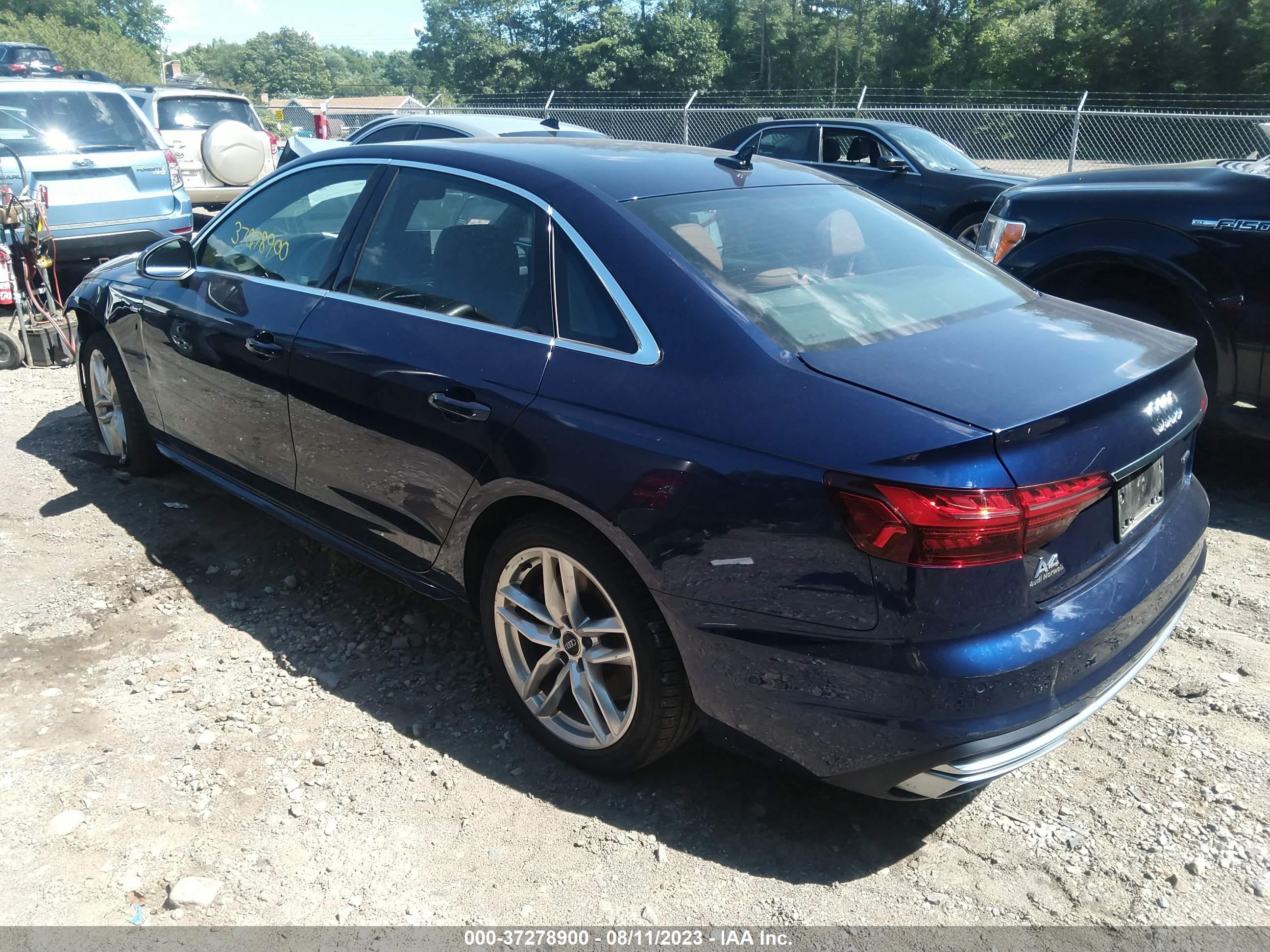 Photo 2 VIN: WAUEAAF45MN002545 - AUDI A4 