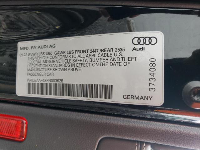 Photo 12 VIN: WAUEAAF48PN003628 - AUDI A4 PREMIUM 