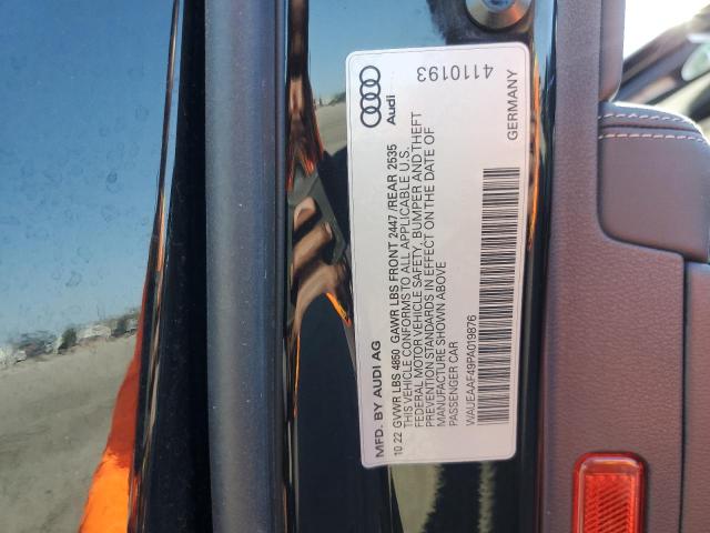 Photo 11 VIN: WAUEAAF49PA019876 - AUDI A4 PREMIUM 