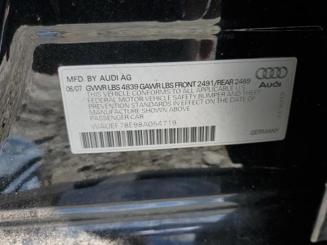 Photo 11 VIN: WAUEF78E98A054719 - AUDI A4 S-LINE 