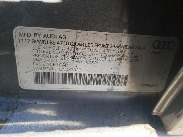 Photo 11 VIN: WAUEFAFL1DN033333 - AUDI A4 