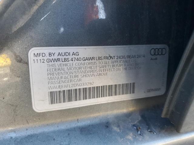 Photo 11 VIN: WAUEFAFL2DN033292 - AUDI A4 