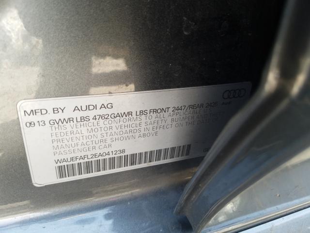 Photo 9 VIN: WAUEFAFL2EA041238 - AUDI A4 PREMIUM 