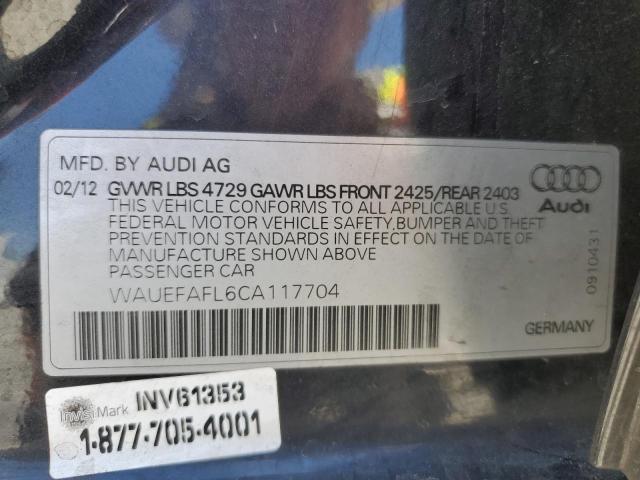 Photo 11 VIN: WAUEFAFL6CA117704 - AUDI A4 PREMIUM 