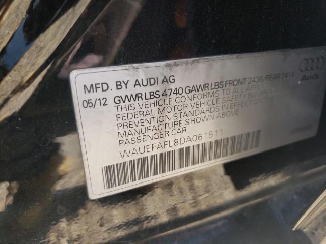 Photo 11 VIN: WAUEFAFL8DA061511 - AUDI A4 PREMIUM 