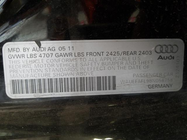 Photo 9 VIN: WAUEFAFL9BN056758 - AUDI A4 PREMIUM 