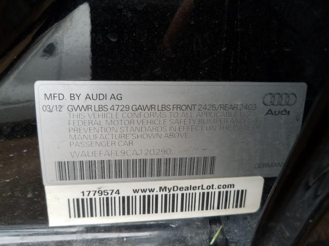 Photo 9 VIN: WAUEFAFL9CA120290 - AUDI A4 PREMIUM 