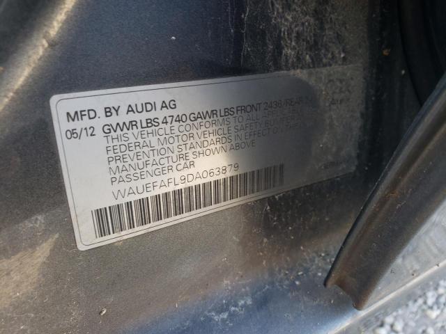 Photo 9 VIN: WAUEFAFL9DA063879 - AUDI A4 PREMIUM 