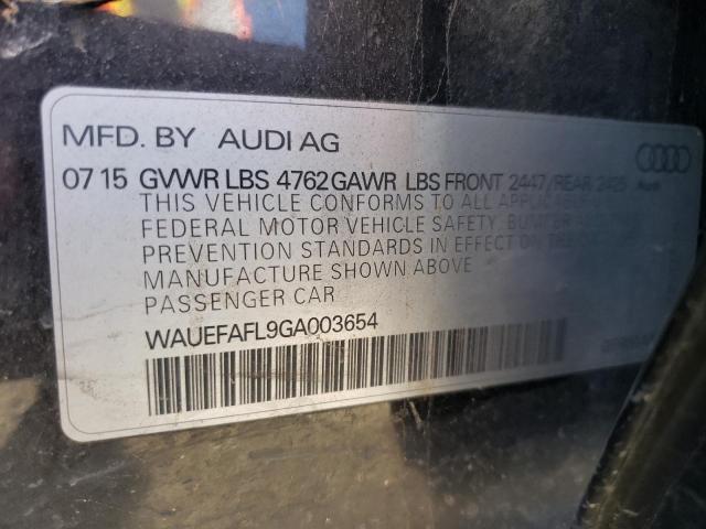 Photo 11 VIN: WAUEFAFL9GA003654 - AUDI A4 PREMIUM 