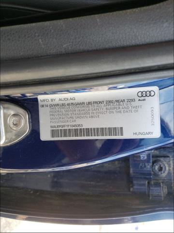 Photo 9 VIN: WAUEFGFF1F1045053 - AUDI A3 PREMIUM 