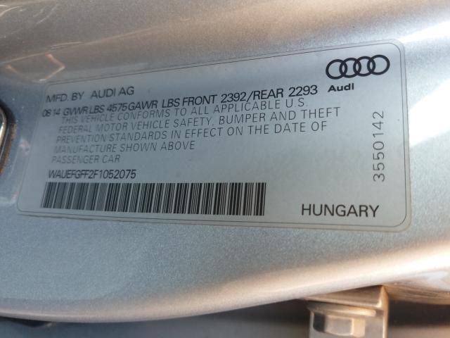 Photo 9 VIN: WAUEFGFF2F1052075 - AUDI A3 PREMIUM 