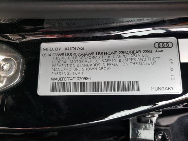 Photo 9 VIN: WAUEFGFF4F1020986 - AUDI A3 PREMIUM 