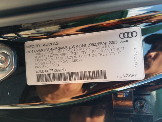 Photo 9 VIN: WAUEFGFF7F1062651 - AUDI A3 PREMIUM 