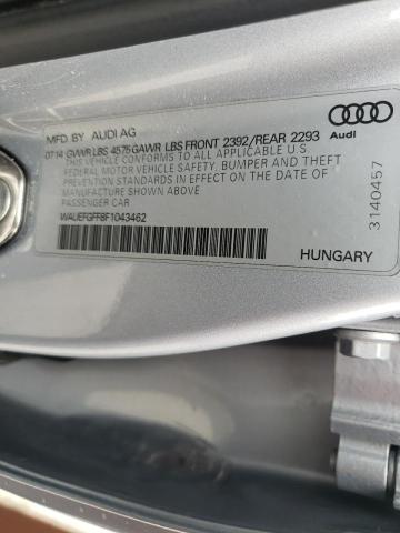 Photo 11 VIN: WAUEFGFF8F1043462 - AUDI A3 PREMIUM 