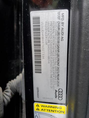 Photo 12 VIN: WAUEH48H37K027334 - AUDI A4 S-LINE 