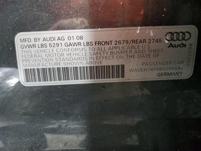 Photo 11 VIN: WAUEH74F48N096684 - AUDI A6 