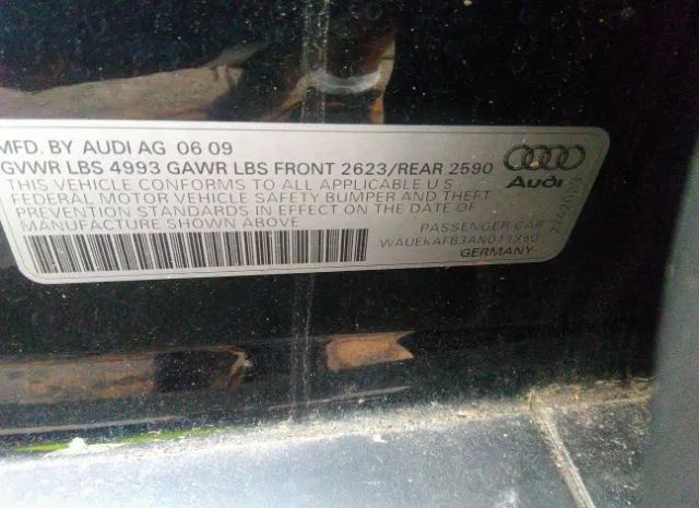 Photo 8 VIN: WAUEKAFB3AN011350 - AUDI A6 