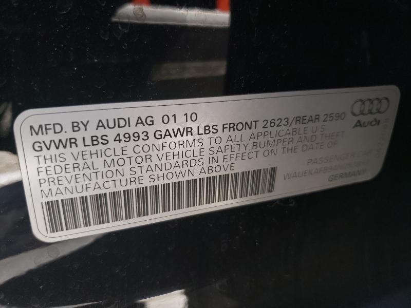 Photo 9 VIN: WAUEKAFB9AN053893 - AUDI A6 PREMIUM 