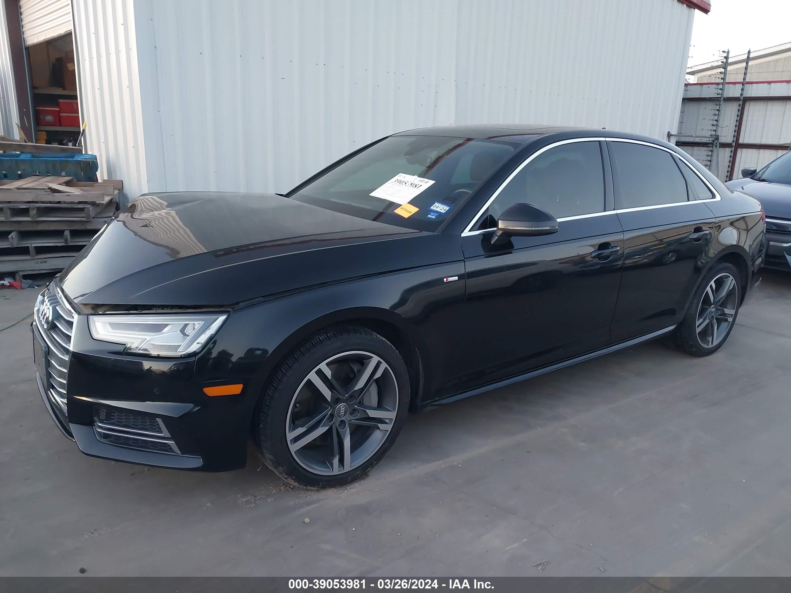 Photo 1 VIN: WAUENAF41HN016694 - AUDI A4 