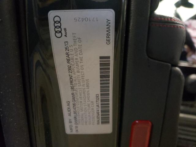 Photo 9 VIN: WAUENAF41JA173283 - AUDI A4 PREMIUM 