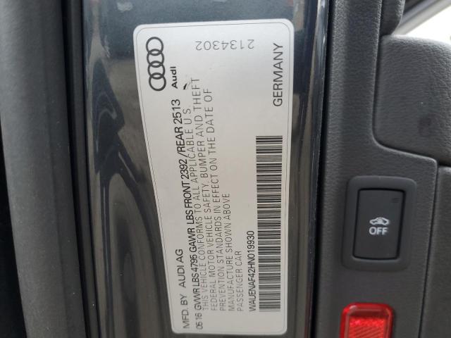 Photo 11 VIN: WAUENAF42HN019930 - AUDI A4 