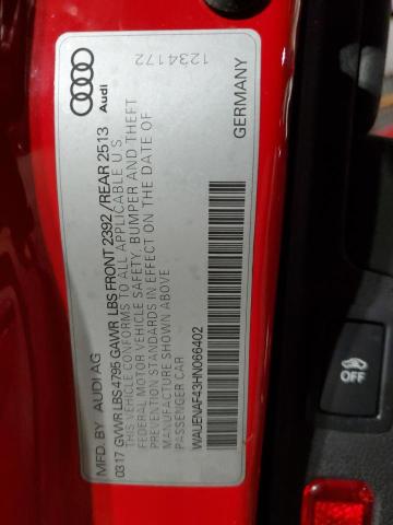 Photo 11 VIN: WAUENAF43HN066402 - AUDI A4 