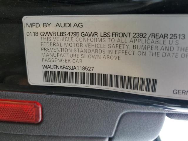 Photo 11 VIN: WAUENAF43JA118527 - AUDI A4 PREMIUM 